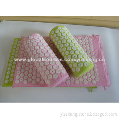 2014 Acupuncture Pillow and Mat for Travel or Fitness, Sized 66 x 42 x 3cm